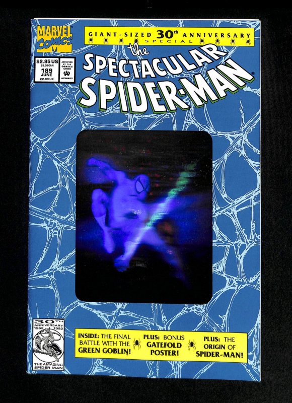 Spectacular Spider-Man #189 Hologram Cover!