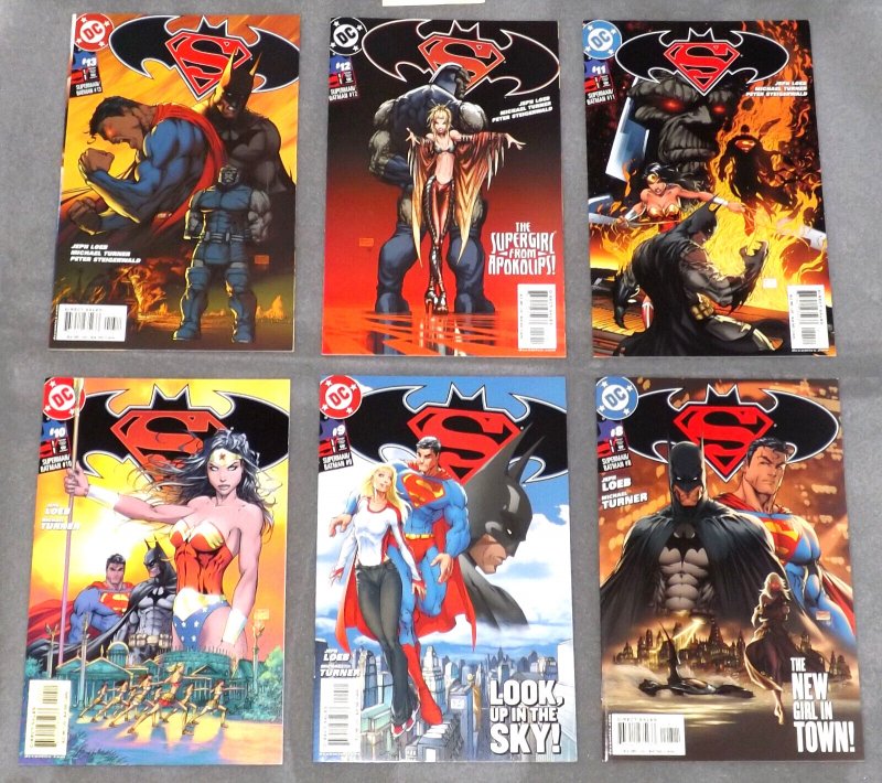 SUPERMAN/BATMAN #8-13 Complete Lot 6 Issues VF/NM 1st App. Kara Zor-El Supergirl 