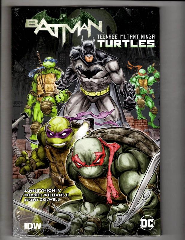 Batman Teenage Mutant Ninja Turtles DC / IDW Comics HARDCOVER SEALED Book J307