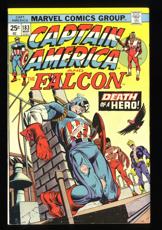 Captain America #183 FN/VF 7.0