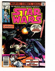 Star Wars # 6 VF Marvel Comic Book Han Solo Luke Skywalker R2D2 C3PO J249