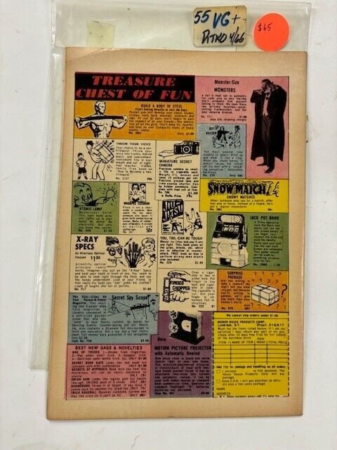 Ghostly Tales 55  (April 1966) VG+ Ditko/Mastroserio  Charlton Comics