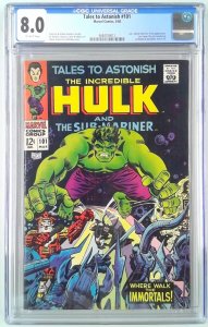 TALES TO ASTONISH (1959) #101 CGC 8.0 FINAL ISSUE 1ST APP DESTINY (SLAB GRADE)