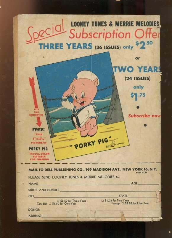 LOONEY TUNES AND MERRIE MELODIES COMICS #40 (2.0) BUGS BUNNY