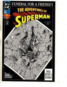 12 Superman DC Comics # 497 498 (2) 499 500 501 504 (2) 505 (2) 506 507 J295