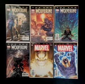 Marvel Universe: The End #2, 4, 5  & The End Wolverine # 1, 2, 4 ,6 Lot