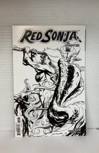Red Sonja #17 Cover F Black and White Mike McKone (2018)