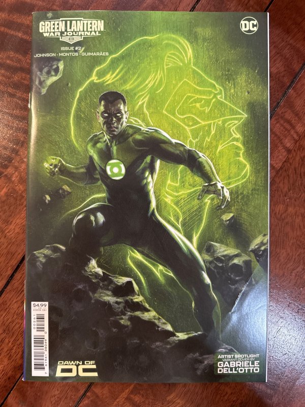 Green Lantern: War Journal #2 Dell'Otto Cover (2023)