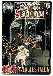 HOUSE OF SECRETS #91 comic book 1971-DC HORROR-WILD EAGLE COVER