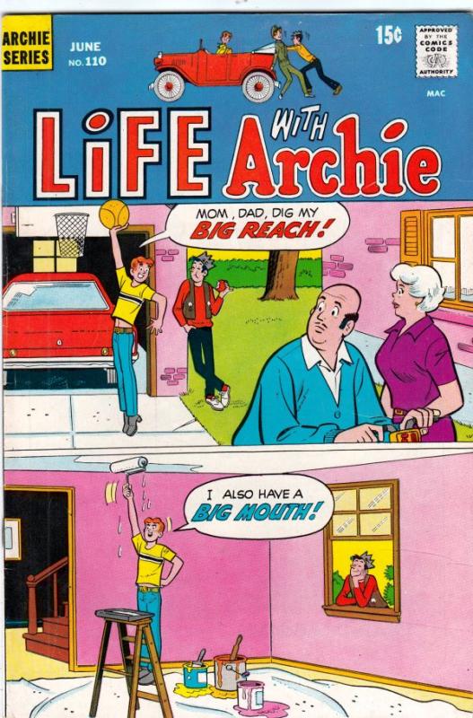 Life with Archie #110 (Jun-71) VF/NM High-Grade Archie, Jughead, Betty, Veron...