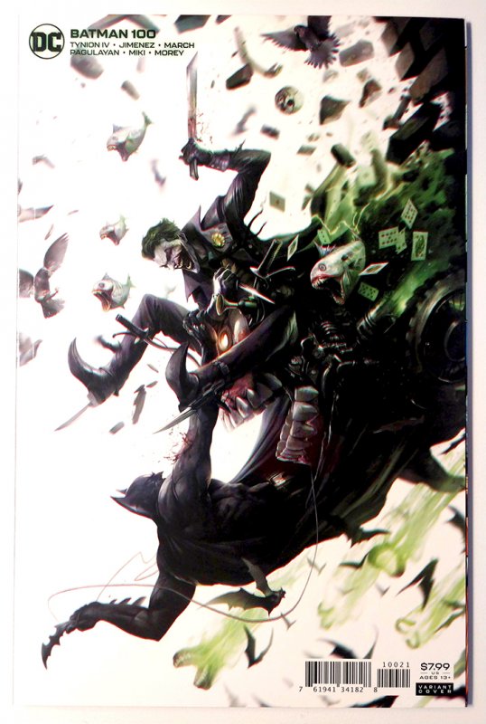 Batman #100 (9.6, 2020) Mattina Cover, 1st Cameo App Ghost-Maker