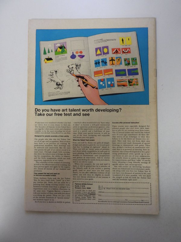 Daredevil #61 (1970) FN+ condition ink front cover