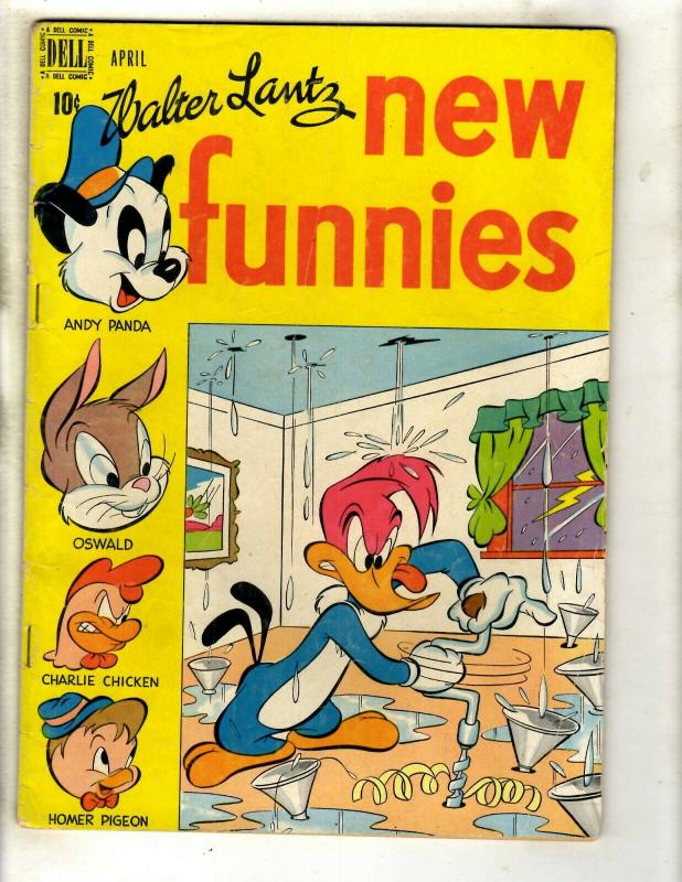 12 New Funnies Dell Comics #195 38 AP 180 125 162 136 99 107 157 134 144 160 JK4