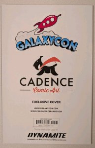 Die!namite Never Dies #1 Galaxy Con Exclusive 2X Signed Gary Brown & Van Lente