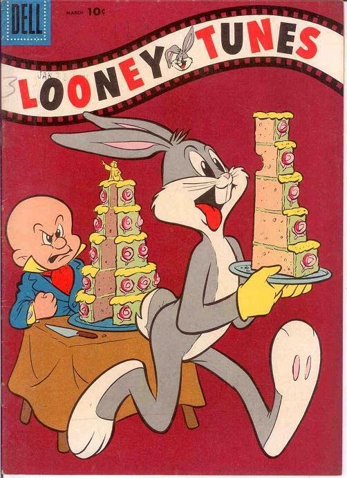 LOONEY TUNES 173 VF    March 1956 BUGS BUNNY COMICS BOOK