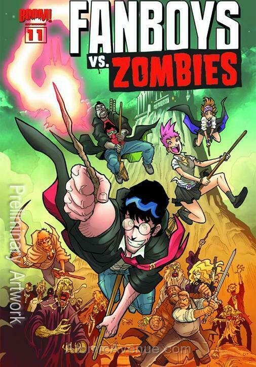 Fanboys Vs. Zombies #11A VF/NM; Boom! | save on shipping - details inside