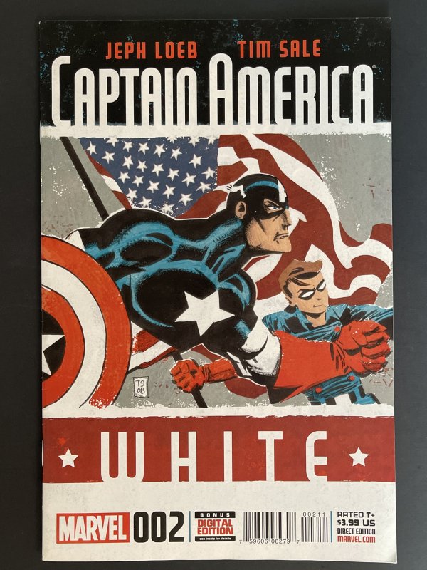 Captain America: White #0 Variant Cover (2008)