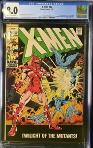 X-Men #52 1969 Marvel Comics CGC 8.0 1st app Erik the Red