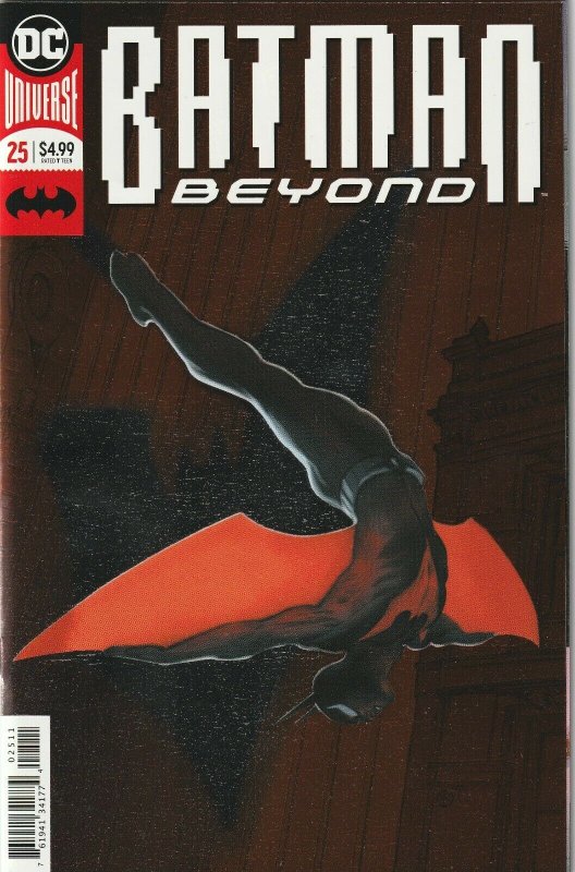 Batman Beyond # 25 Foil Cover NM DC 2018 [G6]