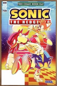 Sonic the Hedgehog Free Comic Book Day 2022 (2022) - Adam Bryce Thomas Cover