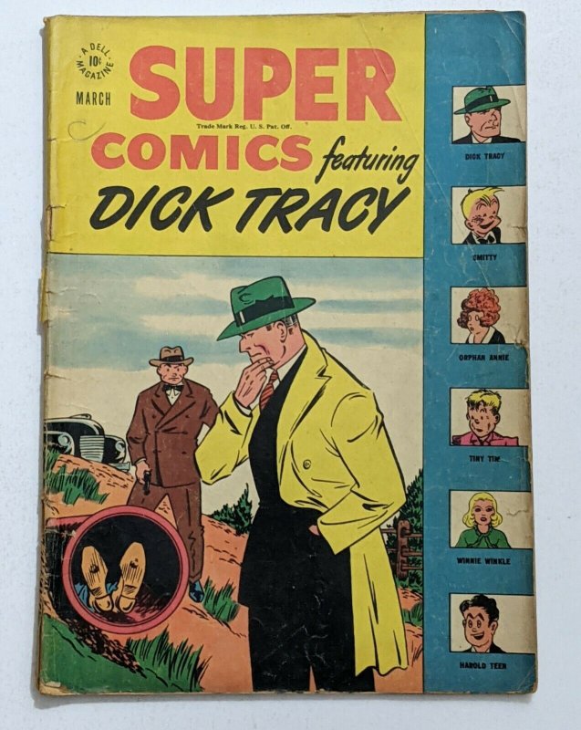 Super Comics #106 (Mar 1947, Dell) Good 2.0 Dick Tracy