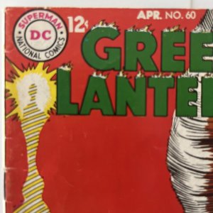 Green Lantern #60 Very Good Plus 4.5 First Lamplighter Gil Kane Art