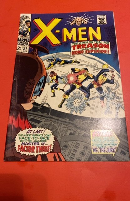 The X-Men #37 (1967) We the Jury- X-men on trial
