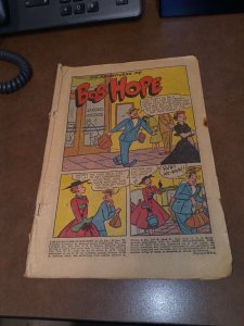 Adventures of Bob Hope #18 DC comics 1953 golden age teen humor precode comedy