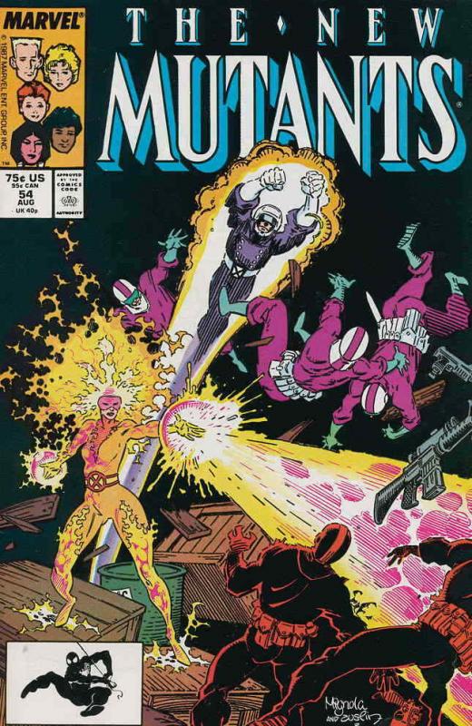 New Mutants, The #54 VF; Marvel | save on shipping - details inside