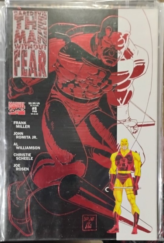 DAREDEVIL THE MAN WITHOUT FEAR # 5 1994  Marvel DISNEY FRANK MILLER