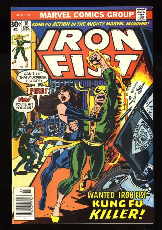 Iron Fist #10 VF+ 8.5