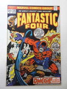 Fantastic Four #132 (1973) VG Condition cover and 1st wrap detached top staple