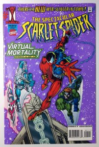 The Spectacular Scarlet Spider #1 (9.0, 1995) 1ST APP OF OVERRIDE