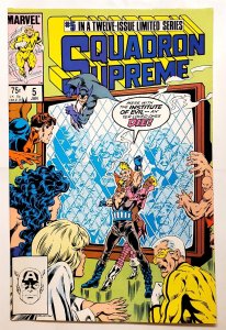 Squadron Supreme #5 (Jan 1986, Marvel) 7.5 VF-