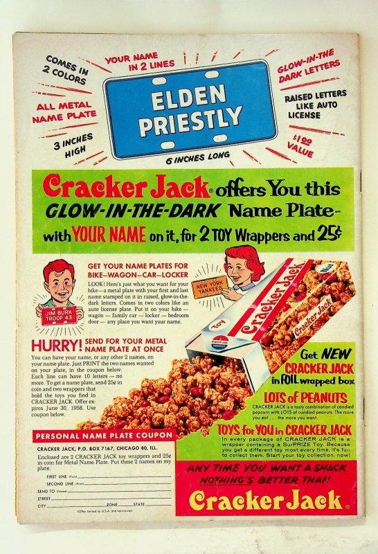 Rin Tin Tin and Rusty #20 (Aug-Sep 1957, Dell) - Very Good