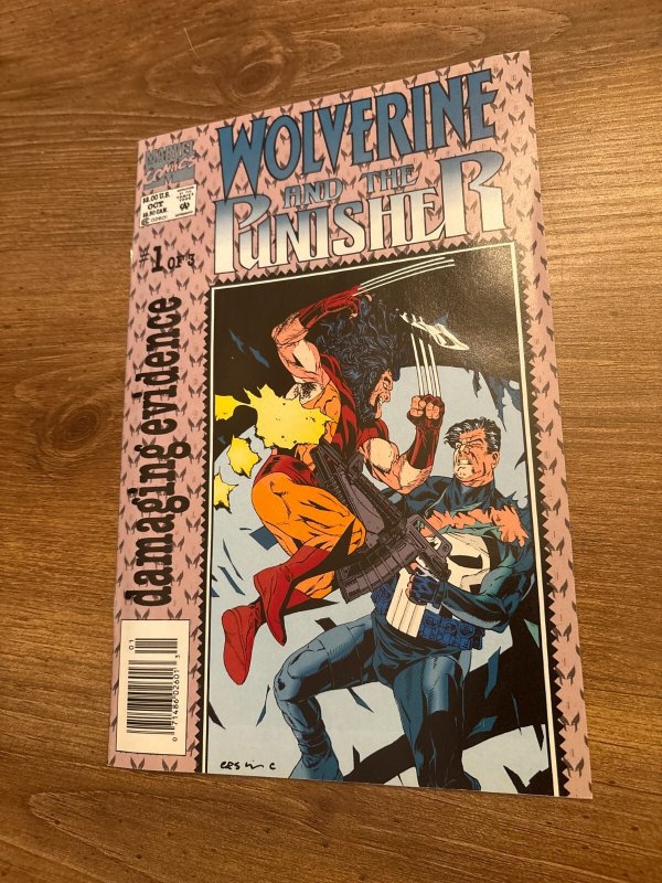 Wolverine & The Punisher # 1 NM 1st Print Marvel Comic Book 9 J409