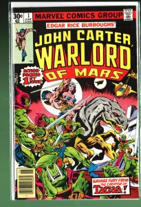 John Carter Warlord of Mars #1 (1977)