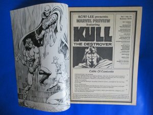 1979 Marvel Preview #19 featuring KULL THE DESTROYER Bob Larkin Cover VG+ 4.5