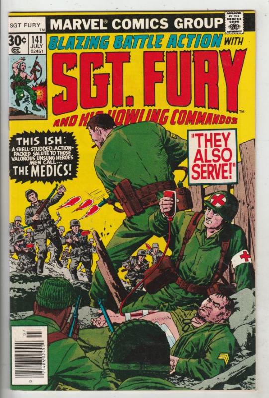 Sgt. Fury and His Howling Commandos #141 (Jul-77) NM/NM- High-Grade Sgt. Fury...