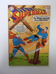 Superman #134 (1960) FN- condition small amount moisture damage