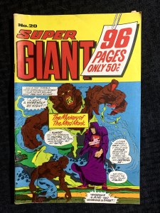 Vintage SUPER GIANT #20 Werewolf by Night VG- 3.5 Mike Ploog