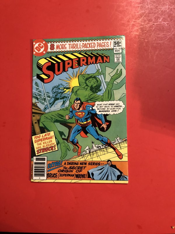 Superman #353 (1980) NEWSSTAND / VF+