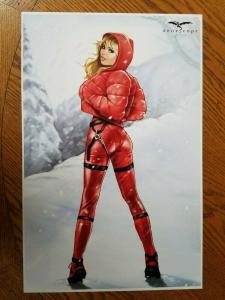 11 x 17 ART PRINT Red Agent Human Order #6 Cover C Zenescope Keith Garvey