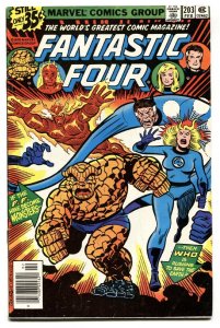 FANTASTIC FOUR #203-GREAT COVER Marvel-1979