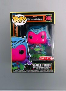 Funko Pop! Scarlet Witch #986, WandaVision, Target Excl. Black Light