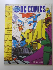 Amazing World of DC Comics #16 (1977) Golden Age Issue! VF+ Condition!