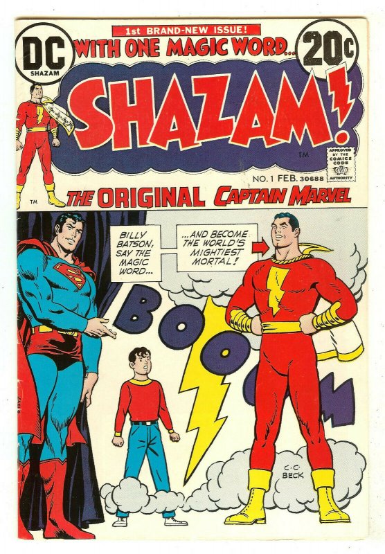 Shazam! 1   1st revival of Captain Marvel since Golden age