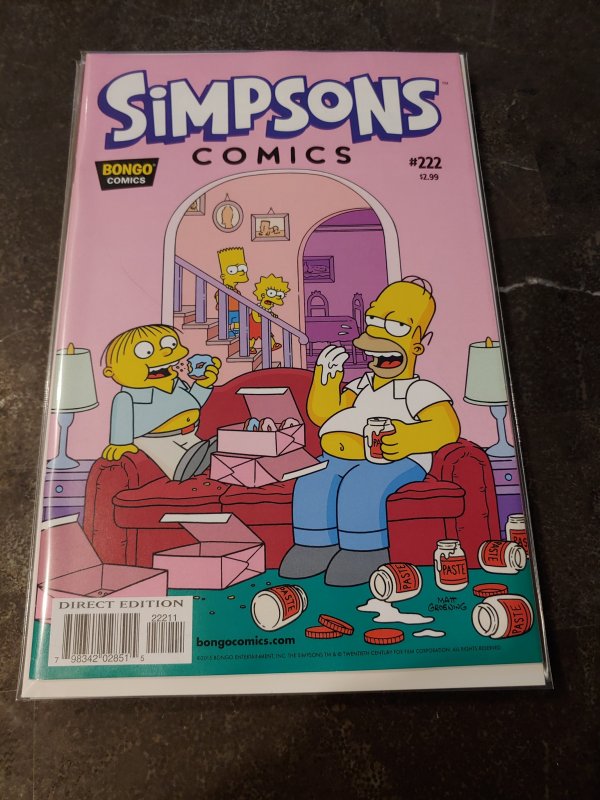 Simpsons Comics #222 (2015)