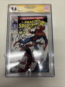 Amazing Spider-Man (1992) # 361 (CGC 9.6 SS) Signed Sketch Mark Bagley * 1st