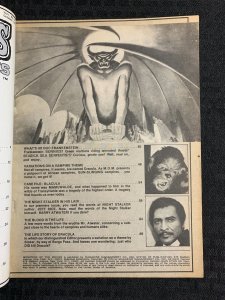 1974 MONSTERS OF THE MOVIES Magazine #3 G/VG 3.0 Vampire Issue / Dark Shadows 